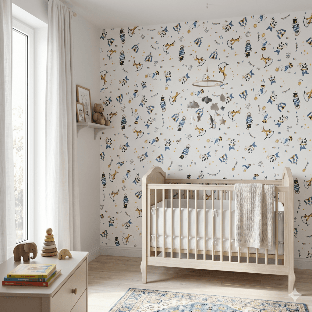 Como decorar o quarto infantil com adesivos decorativos